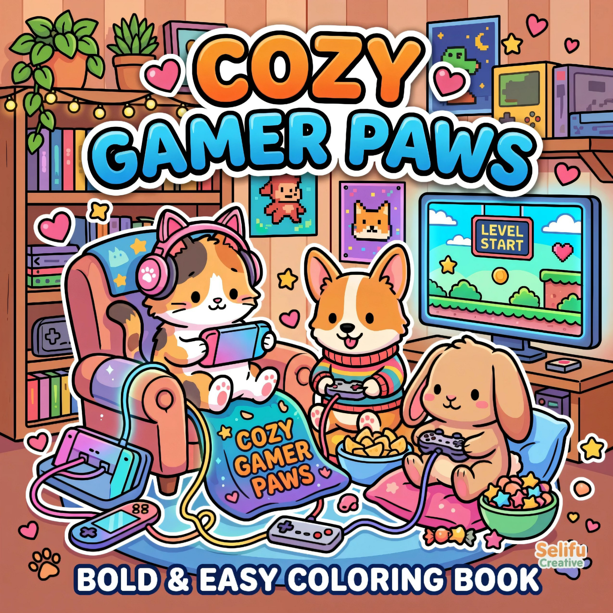 Cozy Gamer Paws