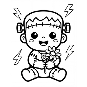 Spooky Cute Mega Bundle – 4 Digital Coloring Books
