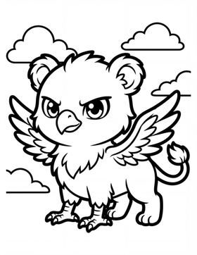 Creepy Cute Creatures sample coloring page 3