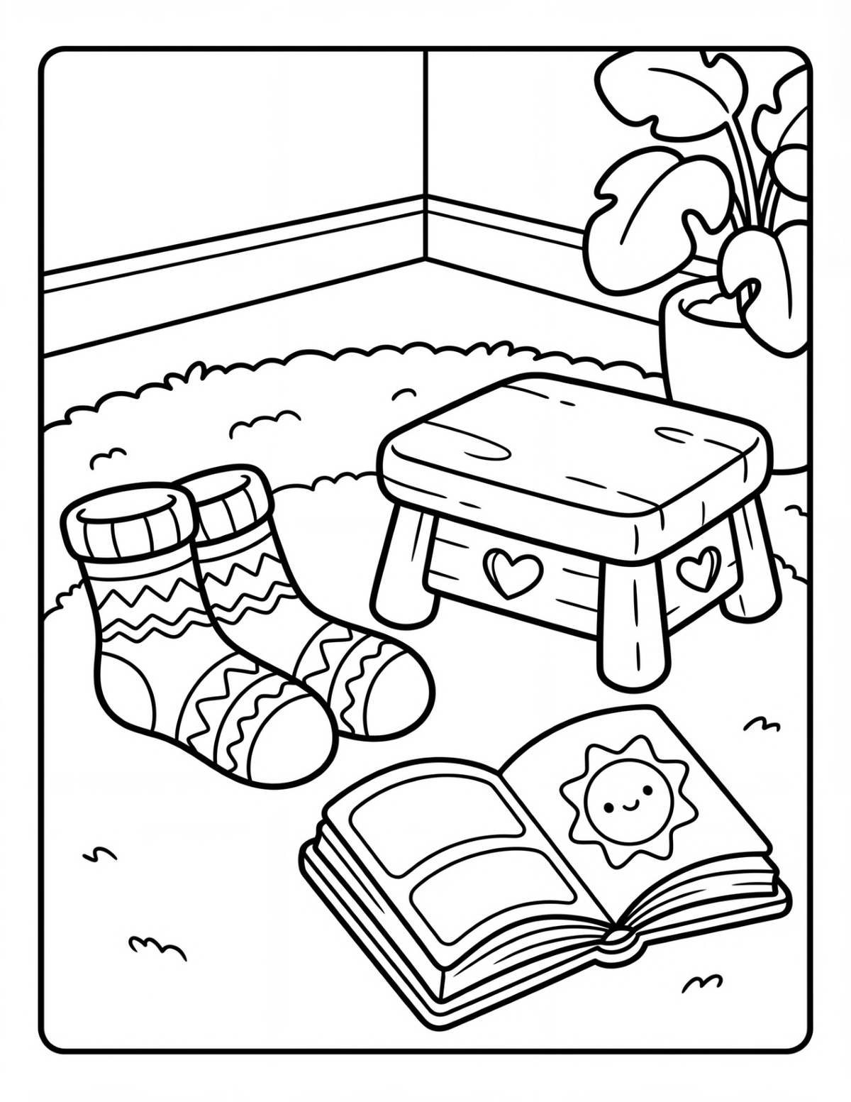 Hygge Home Moments sample coloring page 2