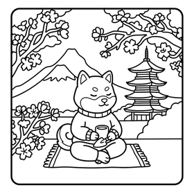 Little Travelers sample coloring page 1