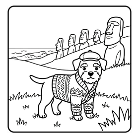 Little Travelers sample coloring page 3