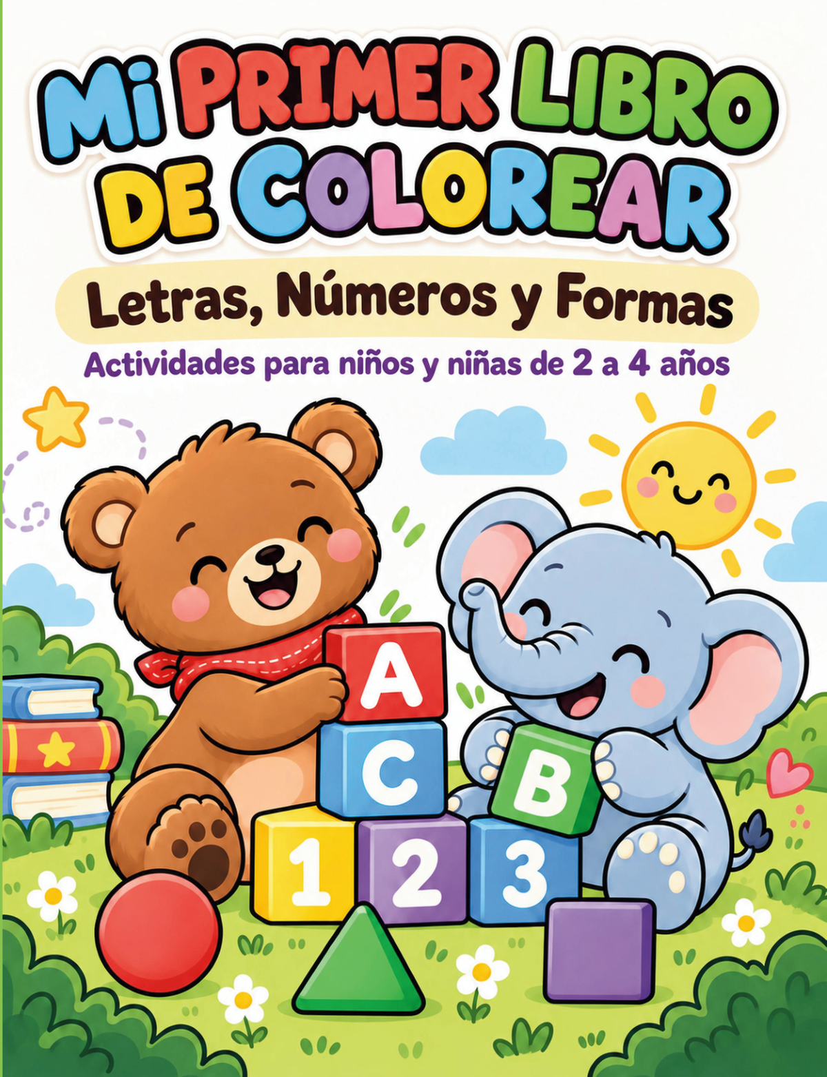 Mi Primer Libro de Colorear coloring book cover
