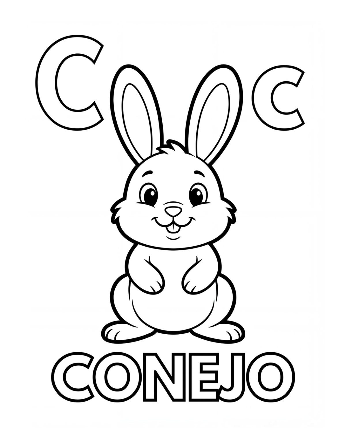 Mi Primer Libro de Colorear sample coloring page 1