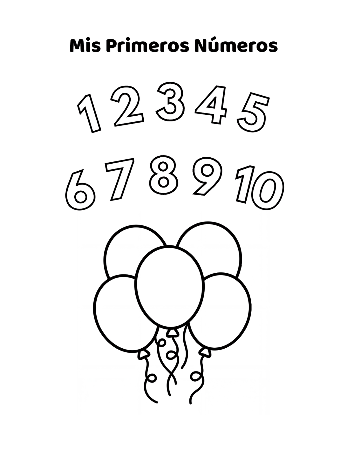 Mi Primer Libro de Colorear sample coloring page 3