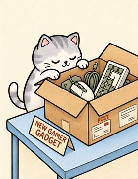 Mochi’s Cozy Gamer Adventures Coloring Pages PDF