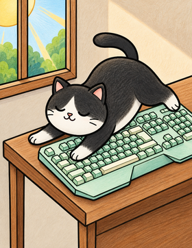 Mochi’s Cozy Gamer Adventures Coloring Pages PDF