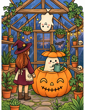 Spooky Cute Mega Bundle – 4 Digital Coloring Books