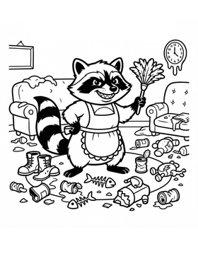 The Absurd Coloring Book sample coloring page 2