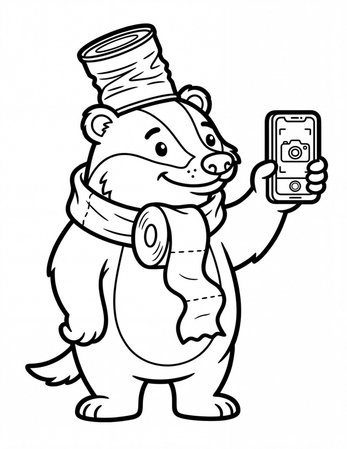 The Absurd Coloring Book sample coloring page 4