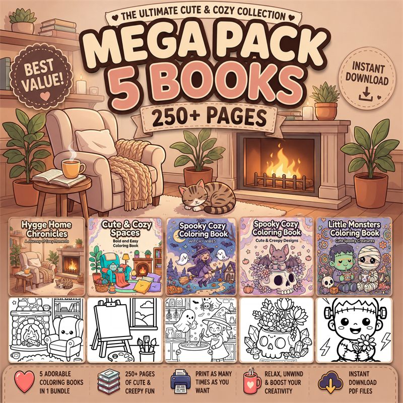 Ultimate Cozy Vibes Mega Pack bundle